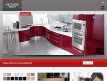 Tablet Screenshot of megatekdizayn.com